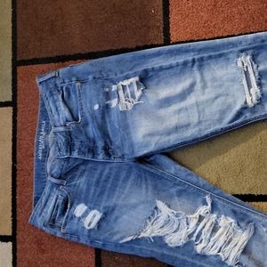 American eagle tomgirl jeans size 12